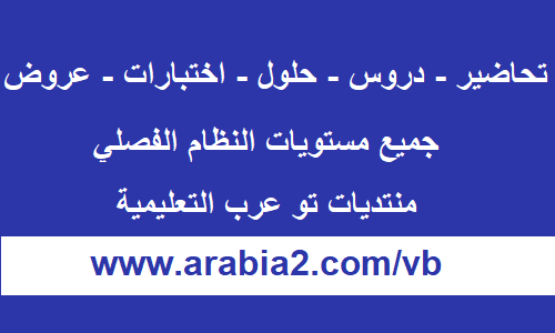 ملخصات و اختبارات الفيزياء المستوى الثالث النظام الفصلي 1441 هـ / 2020 م