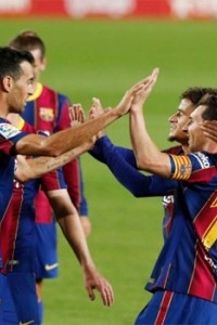 برشلونة يمطر شباك فيرينكفاروسي بخماسية ضمن مشواره في دوري ابطال اوربا